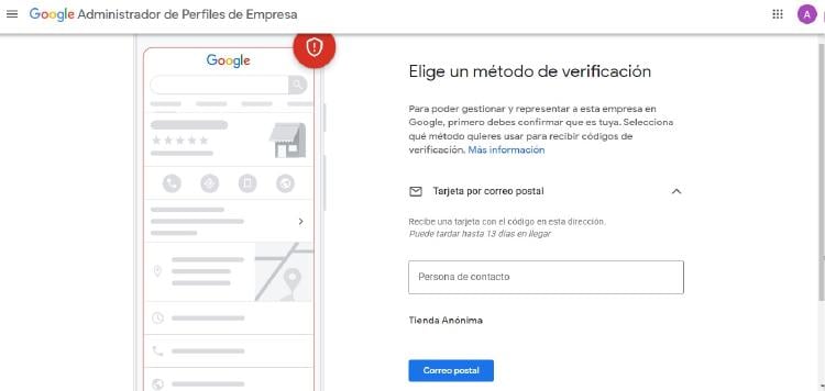 google my bussiness carta postal google my bussiness carta postal