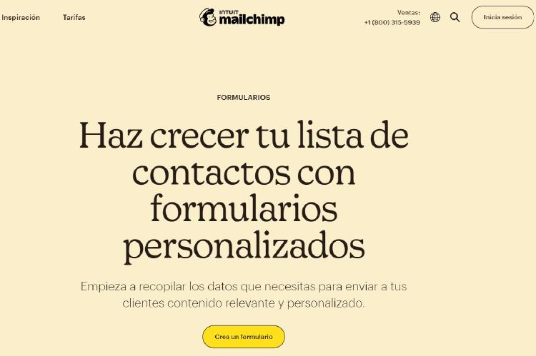 formularios mailchimp formularios mailchimp
