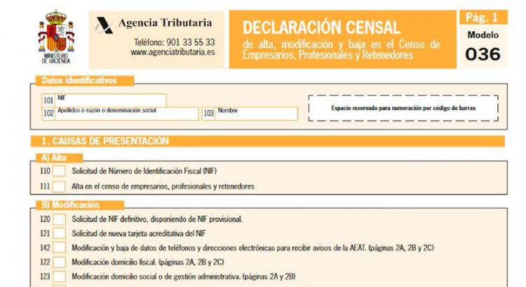 MODELO 037 descargar MODELO 037 descargar