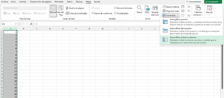 inmovilizar columna inmovilizar columna