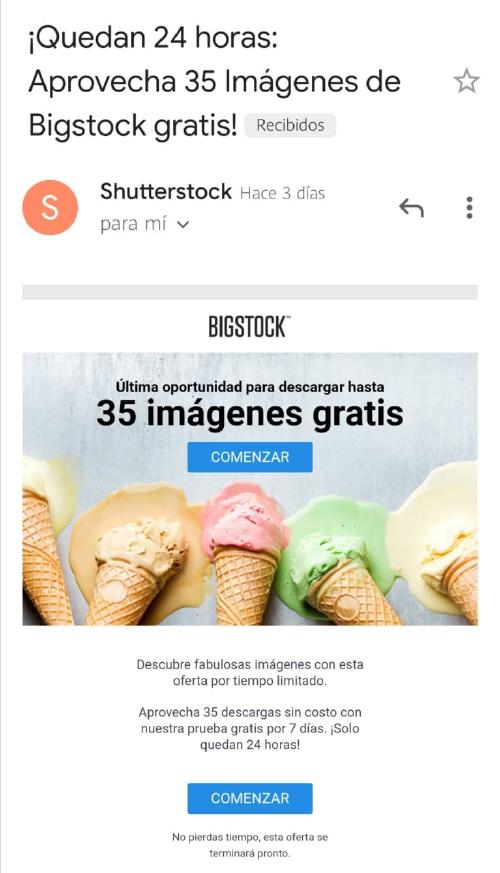shutterstock email marketing