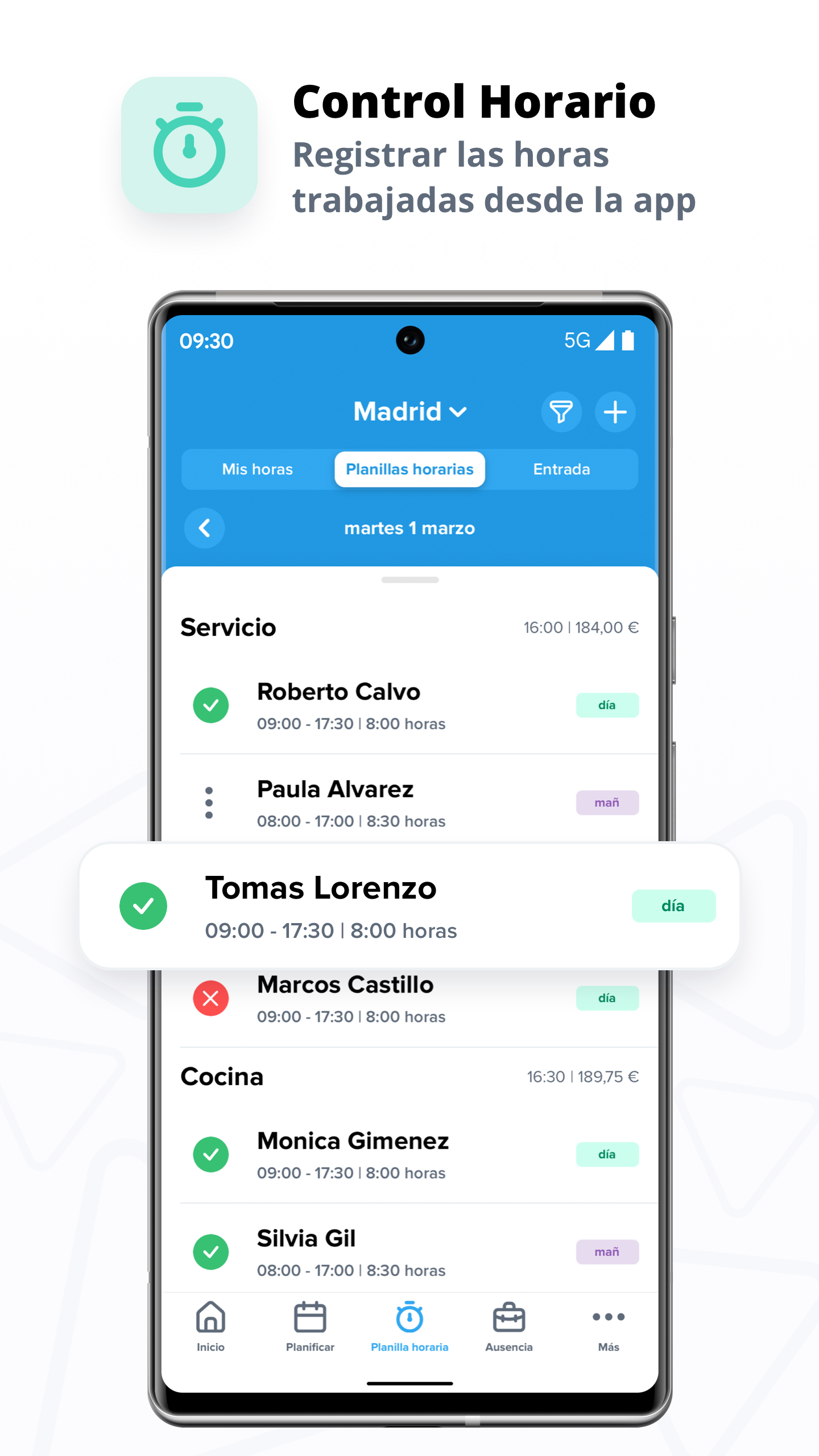 Apps imprescindibles para coordinar empleados en turnos estivales