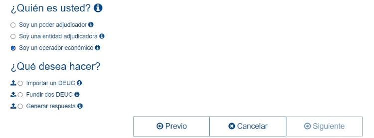 pasos a seguir DEUC pasos a seguir DEUC