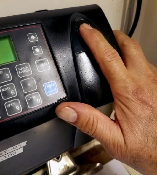 Máquina para fichar en el trabajo Máquina para fichar en el trabajo