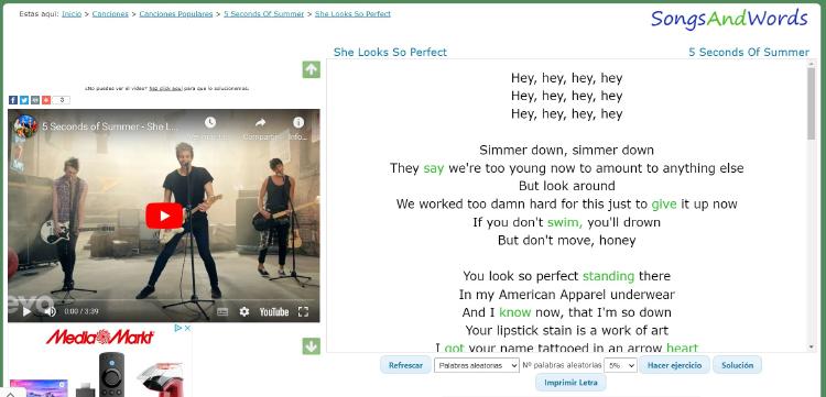 songandwords songandwords