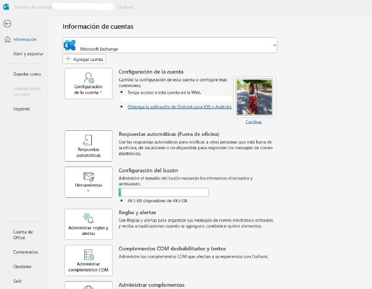 Programar respuesta automática en Outlook Programar respuesta automática en Outlook