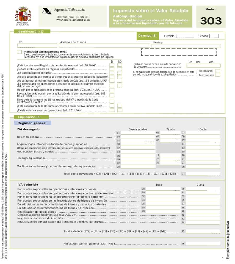 modelo 303 IVA modelo 303 IVA