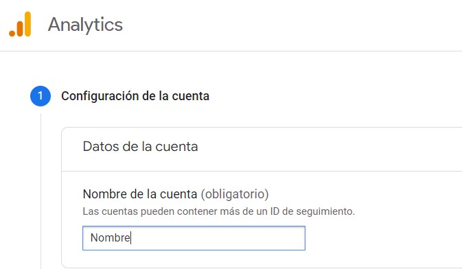 cuenta google analytics