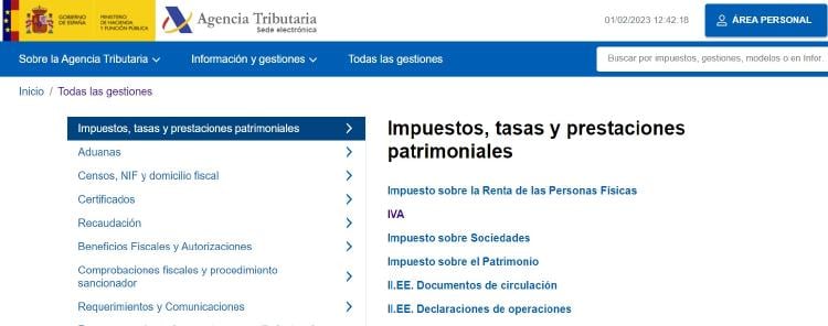 agencia tributaria iva agencia tributaria iva