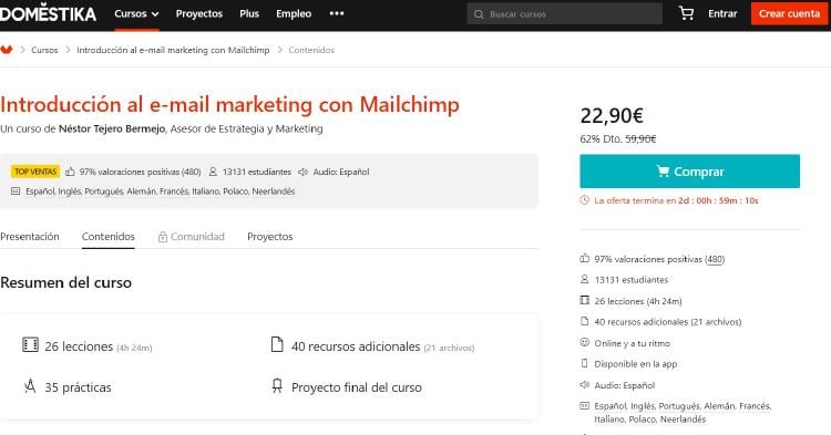 domestika mailchimp domestika mailchimp