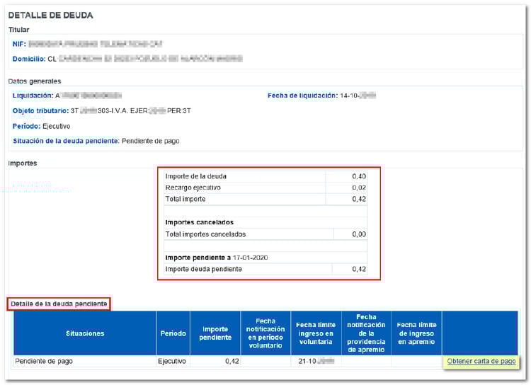 Consultar deudas hacienda Consultar deudas hacienda